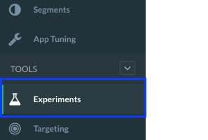 Experiments Tab