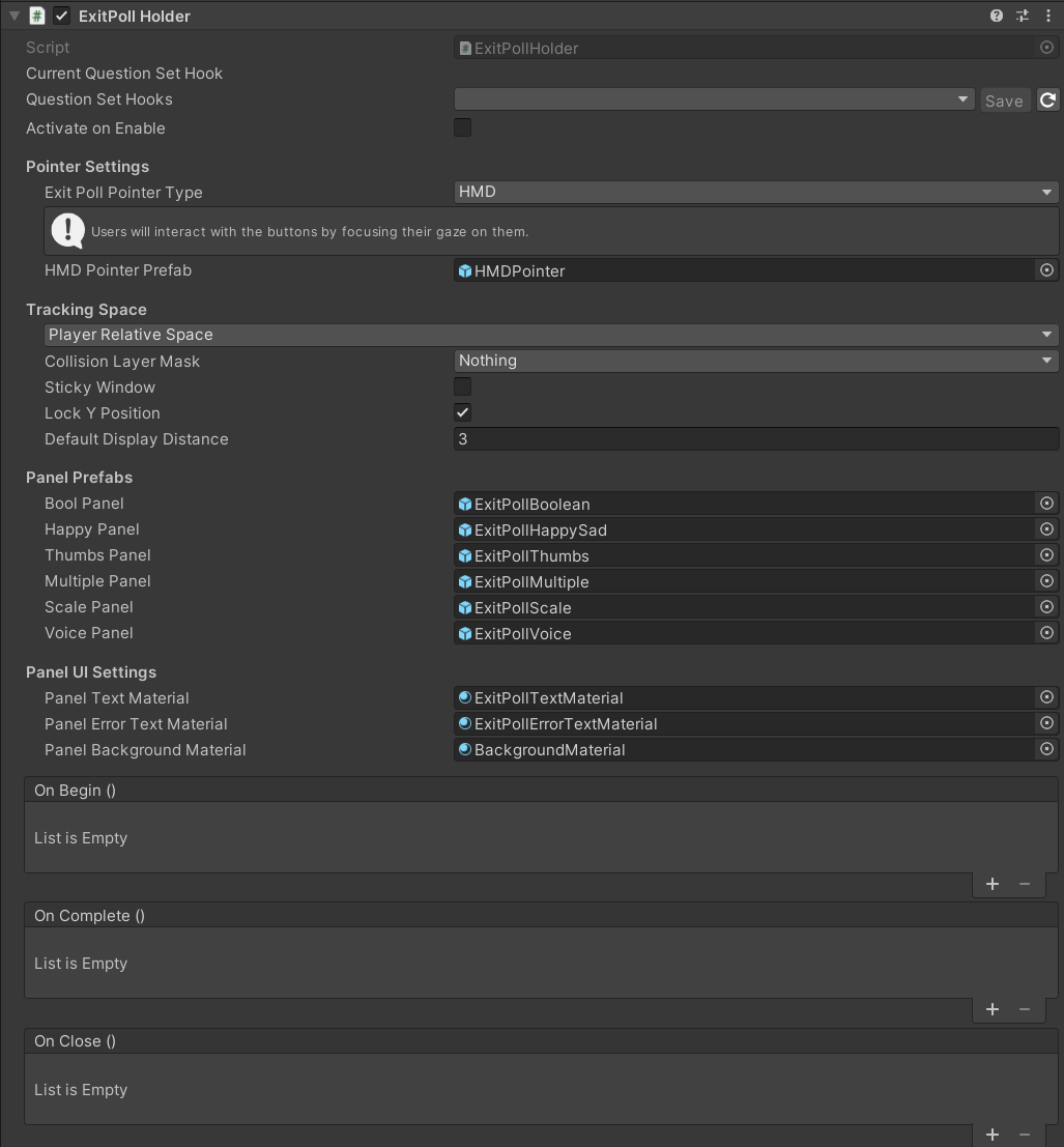 exitpoll component