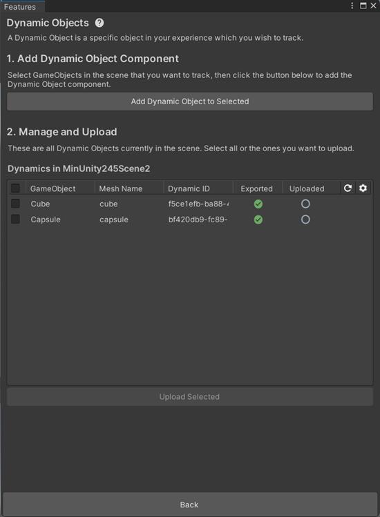 dynamic object details page