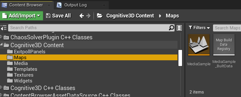 C3D Content Maps