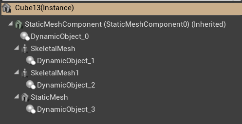 MultipleDynamicObjects On Actor